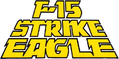 F-15 Strike Eagle logo for Commodore 64